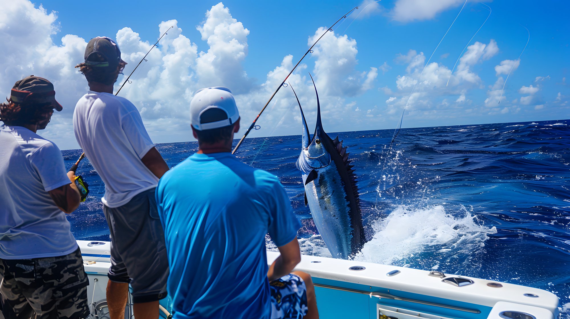 Sportfishing boat, Caribbean sailfish grounds
