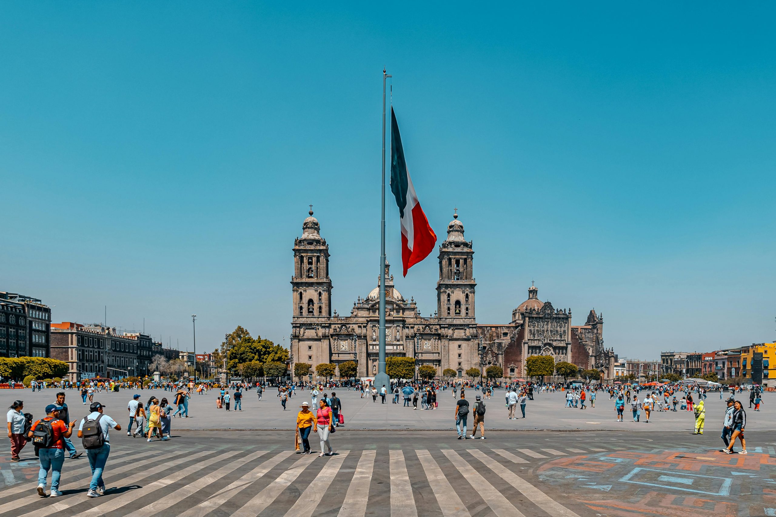 Catedral Metropolitana and the Zócalo, Mexico City