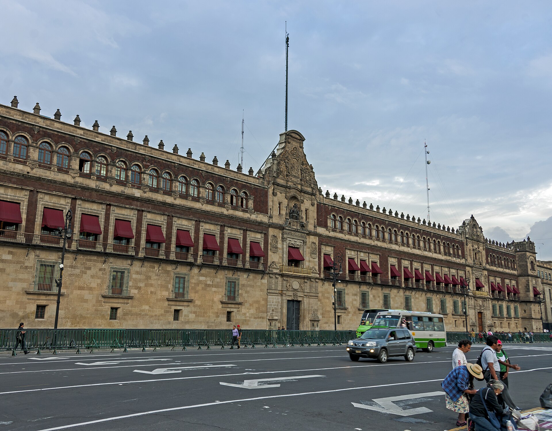 The Zócalo and Palacio Nacional, Mexico City Centro Histórico